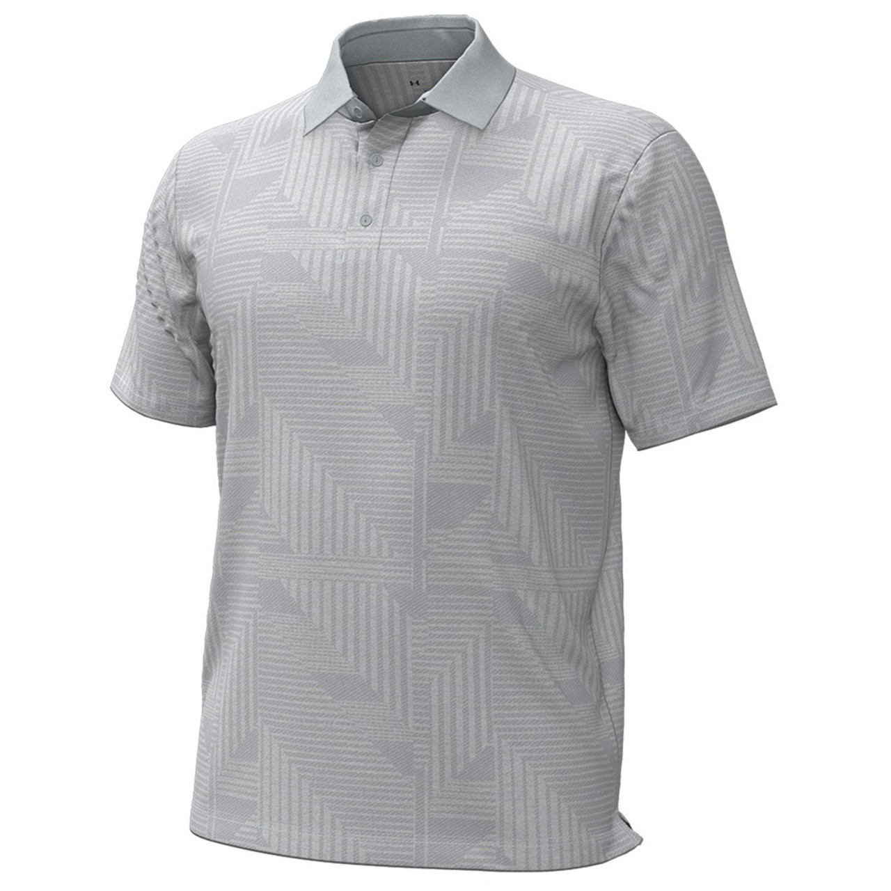 Under Armour Playoff 3.0 Geometrix Jacquard Polo - Maple